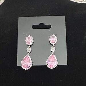 ❤️Elegant Pink Drop Earrings